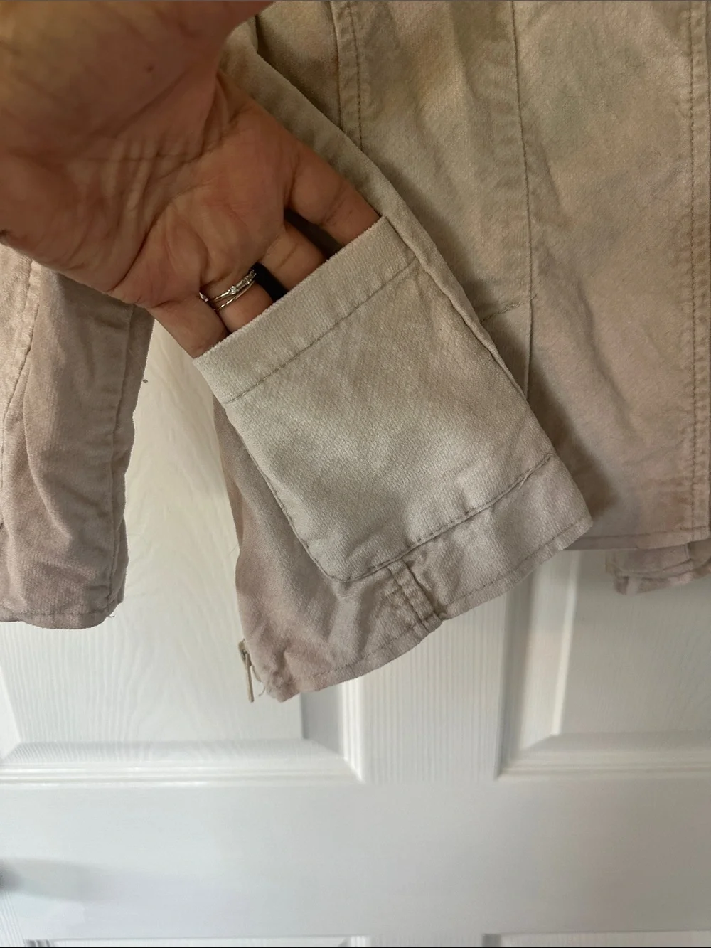 Gymboree Light Beige Toggle Pea Coat